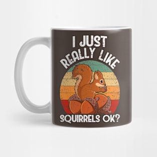 Fall Like Squirrel Mug